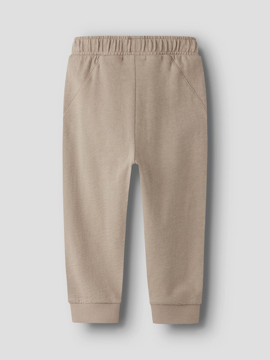 Product carousel image - ORGANIC COTTON TROUSERS, Oxford Tan | 2