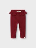 Product image thumbnail - COUPE SLIM LEGGINGS, Red Dahlia | 1