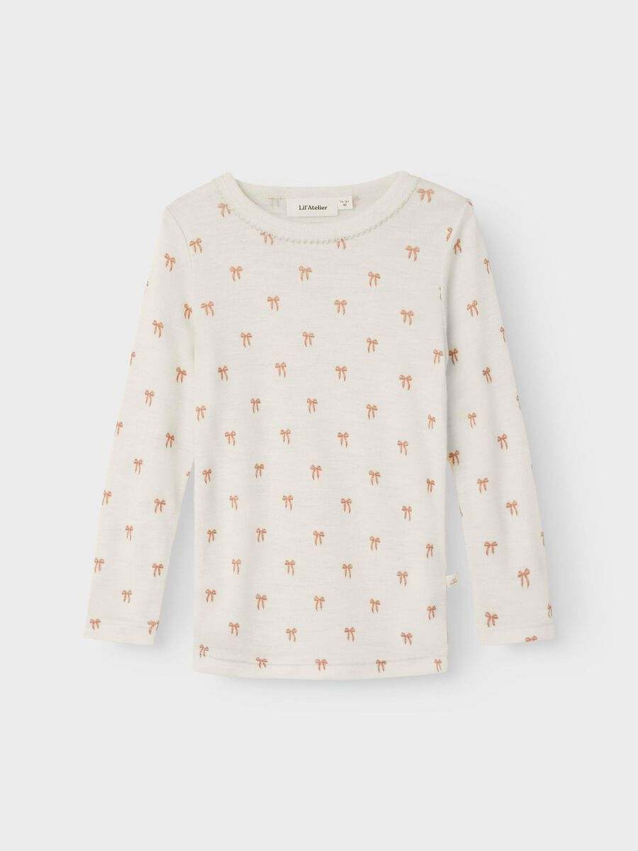 Carousel image - TOP A MANICHE LUNGHE, Turtledove | 1