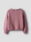 Product image thumbnail - ORGANIC COTTON KNITTED CARDIGAN, Nostalgia Rose | 2
