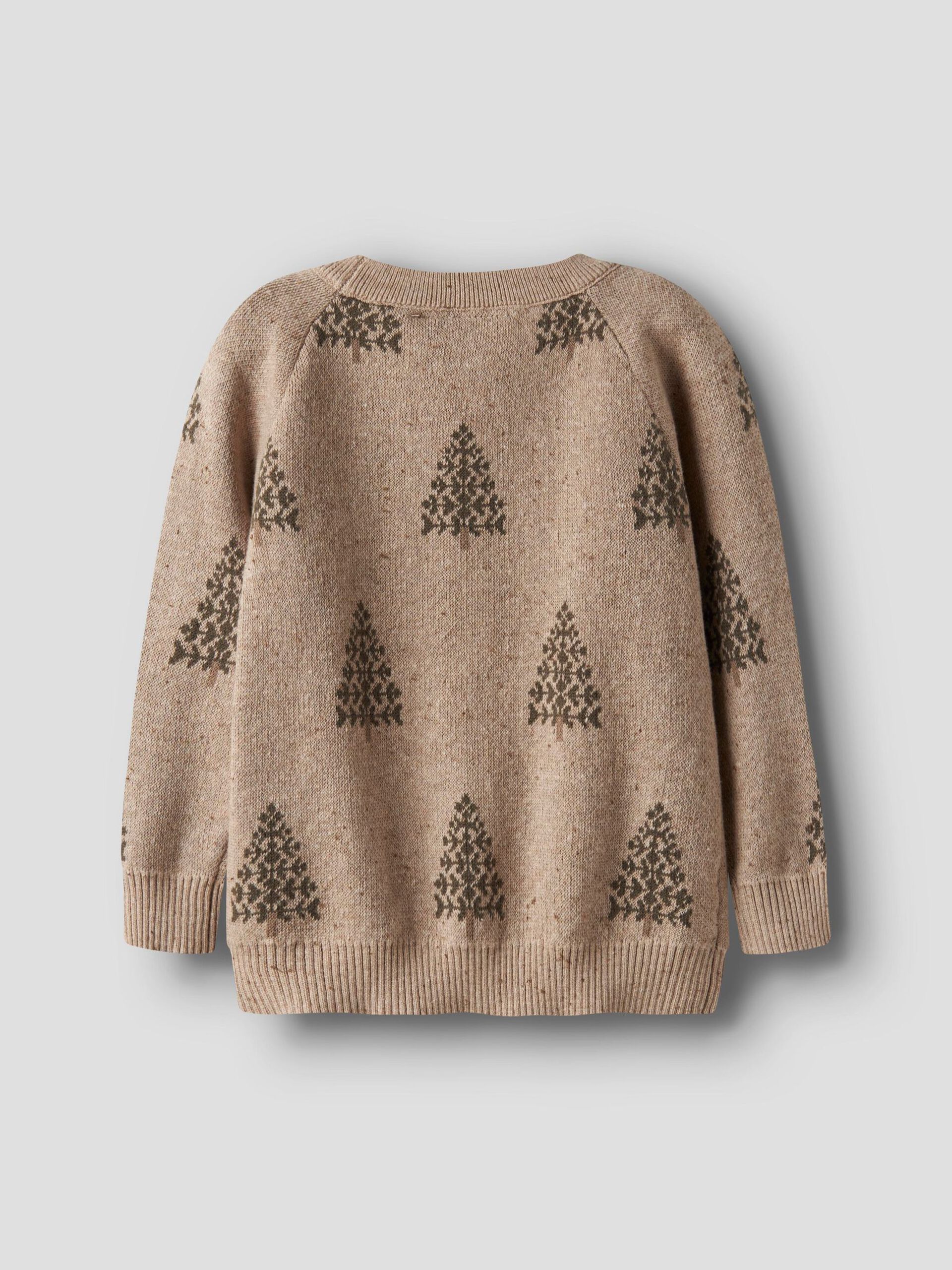 Carousel image - EN COTON BIOLOGIQUE PULL EN MAILLE, Oxford Tan | 4