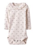 Product image thumbnail - LONG SLEEVED ROMPER, Almost Mauve | 4