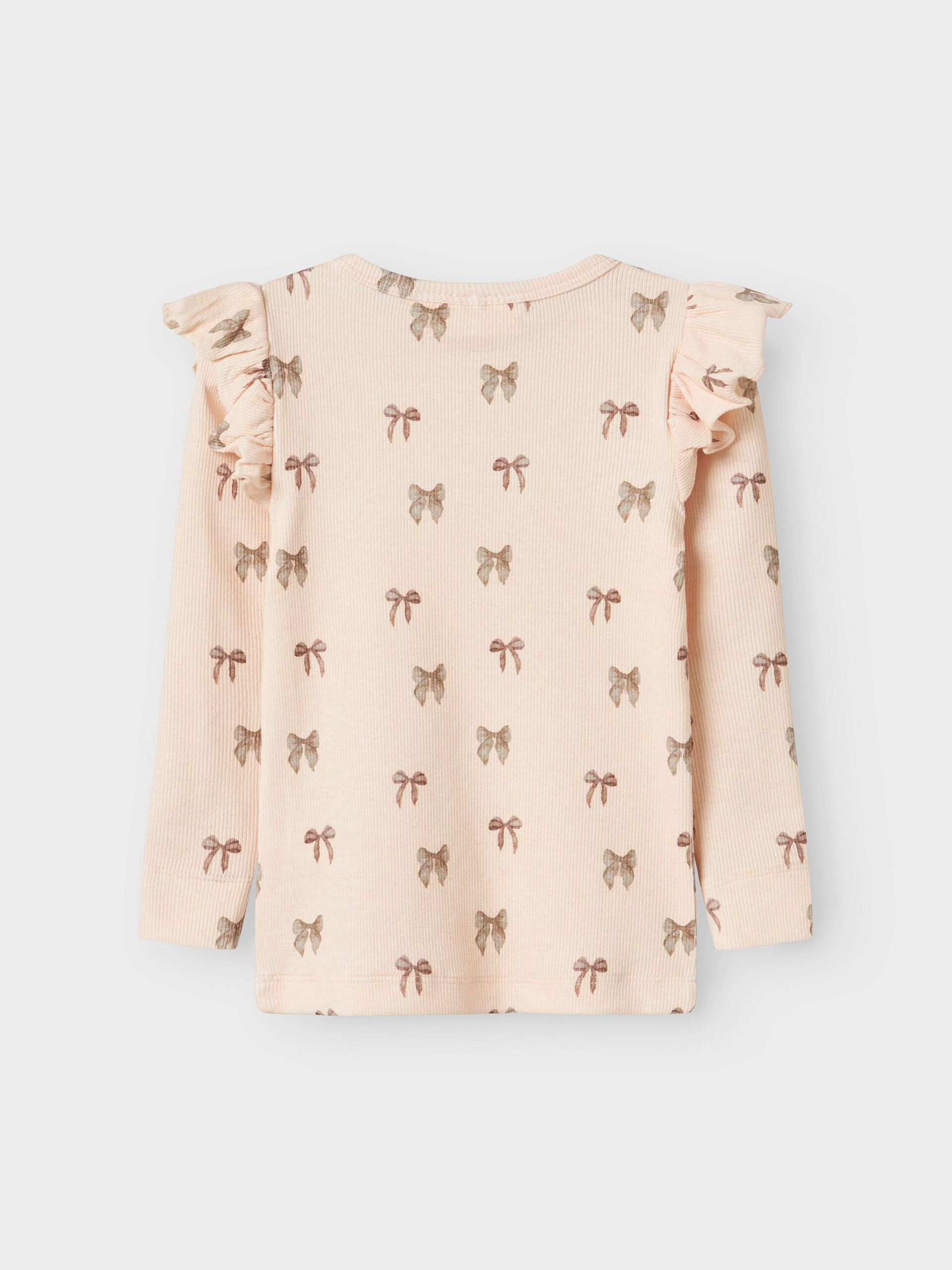 Carousel image - SLIM FIT LONG SLEEVED TOP, Silver Peony | 3