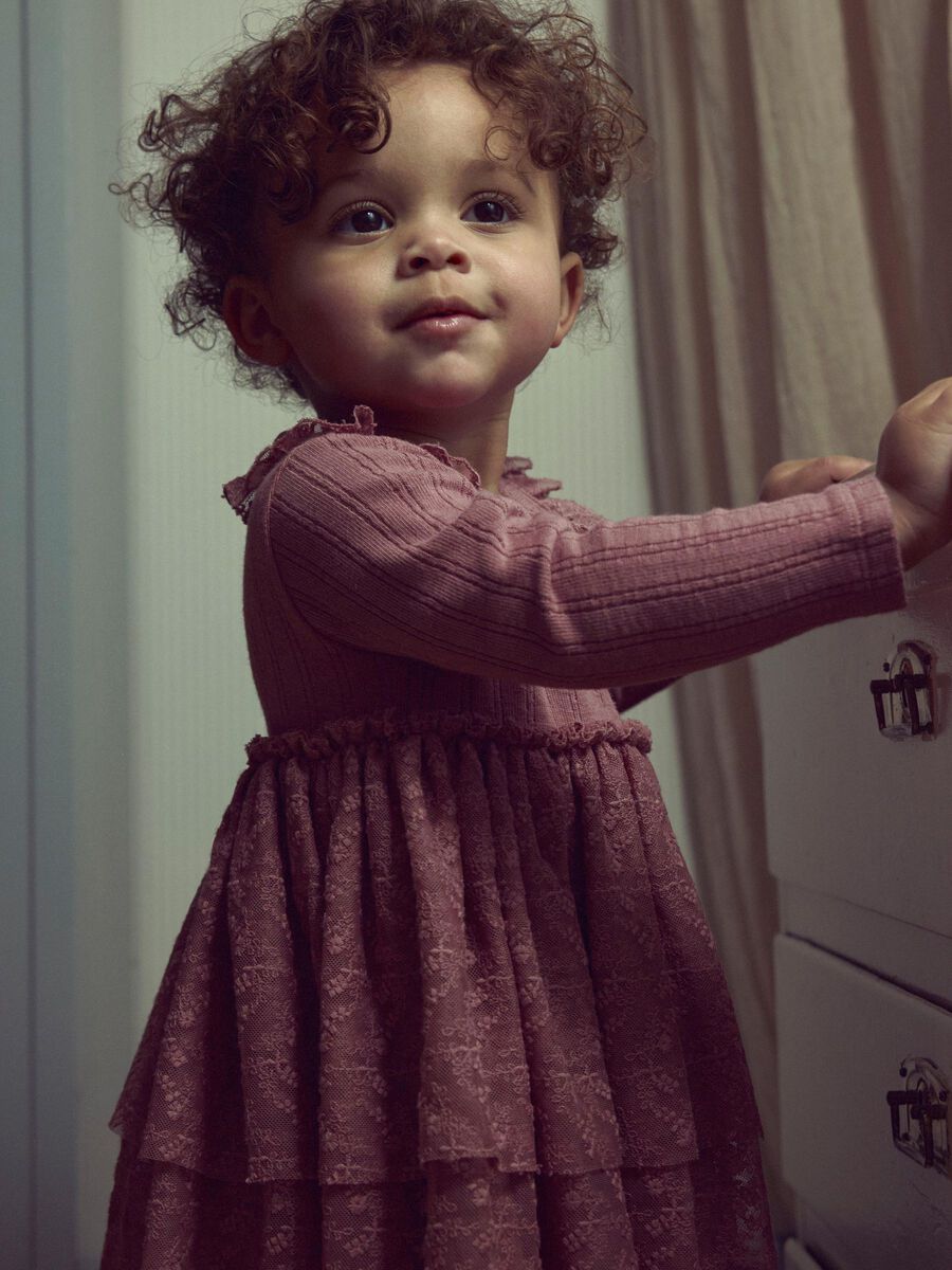 Product carousel image - ORGANIC COTTON DRESS, Nostalgia Rose | 1
