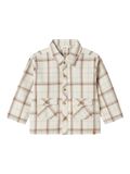 Product image thumbnail - CHECKED OVERSHIRT, Turtledove | 4