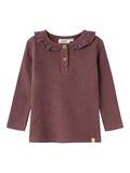 Name it SLIM FIT LONG SLEEVED TOP, Rose Brown, highres - 13233772_RoseBrown_001.jpg