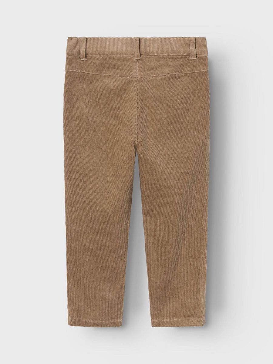 name it REGULAR FIT TROUSERS, Sepia Tint, highres - 13234401_SepiaTint_002.jpg