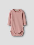Product image thumbnail - ORGANIC COTTON ROMPER, Misty Rose | 1