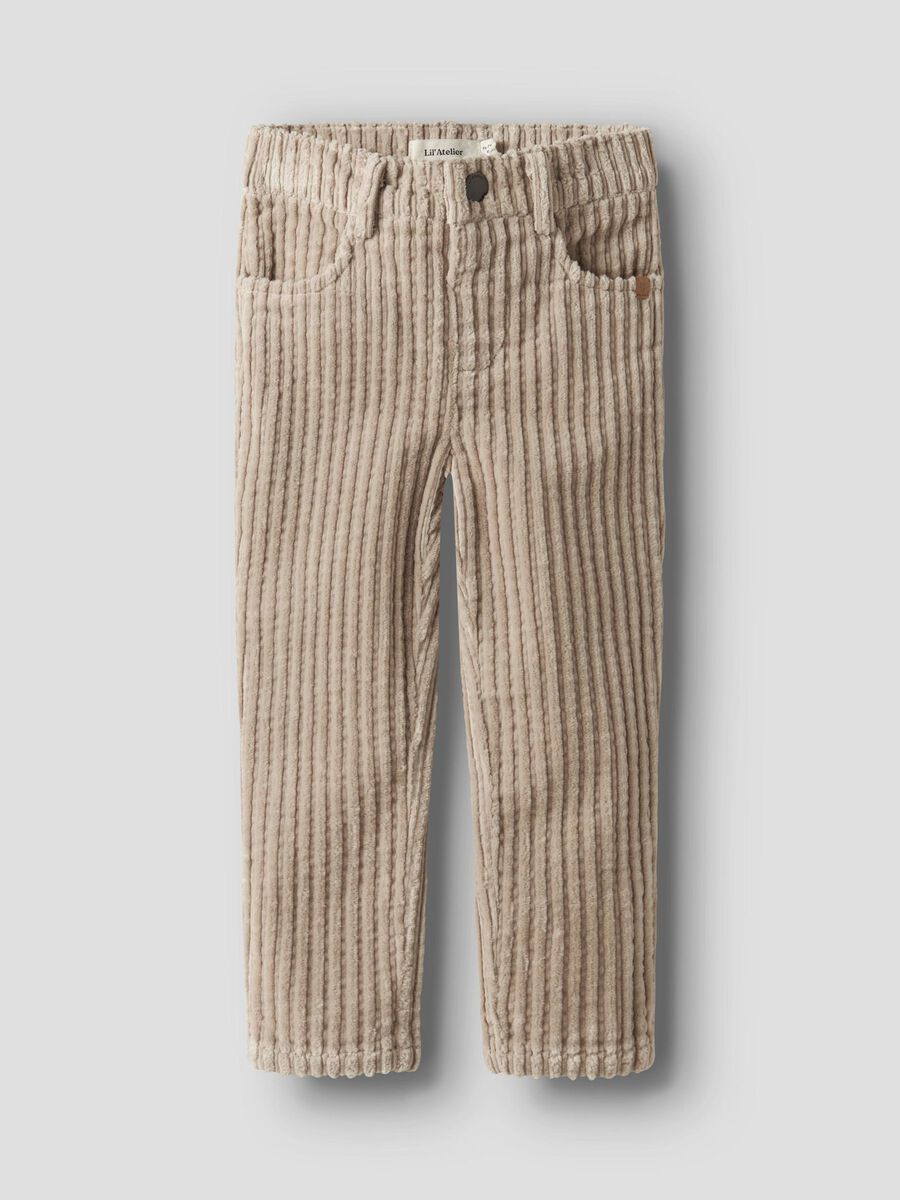 Carousel image - REGULAR FIT TROUSERS, Oxford Tan | 1