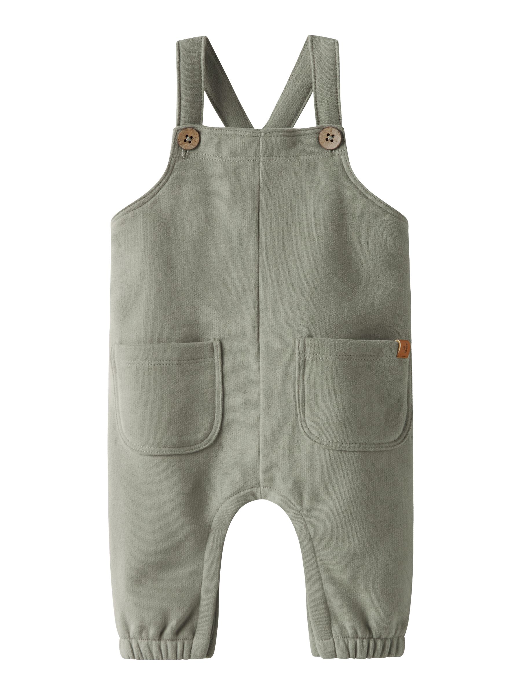 SWEAT JUMPSUIT - Baby 56-86 | Gutte | Grønn | Lil' Atelier® Norge