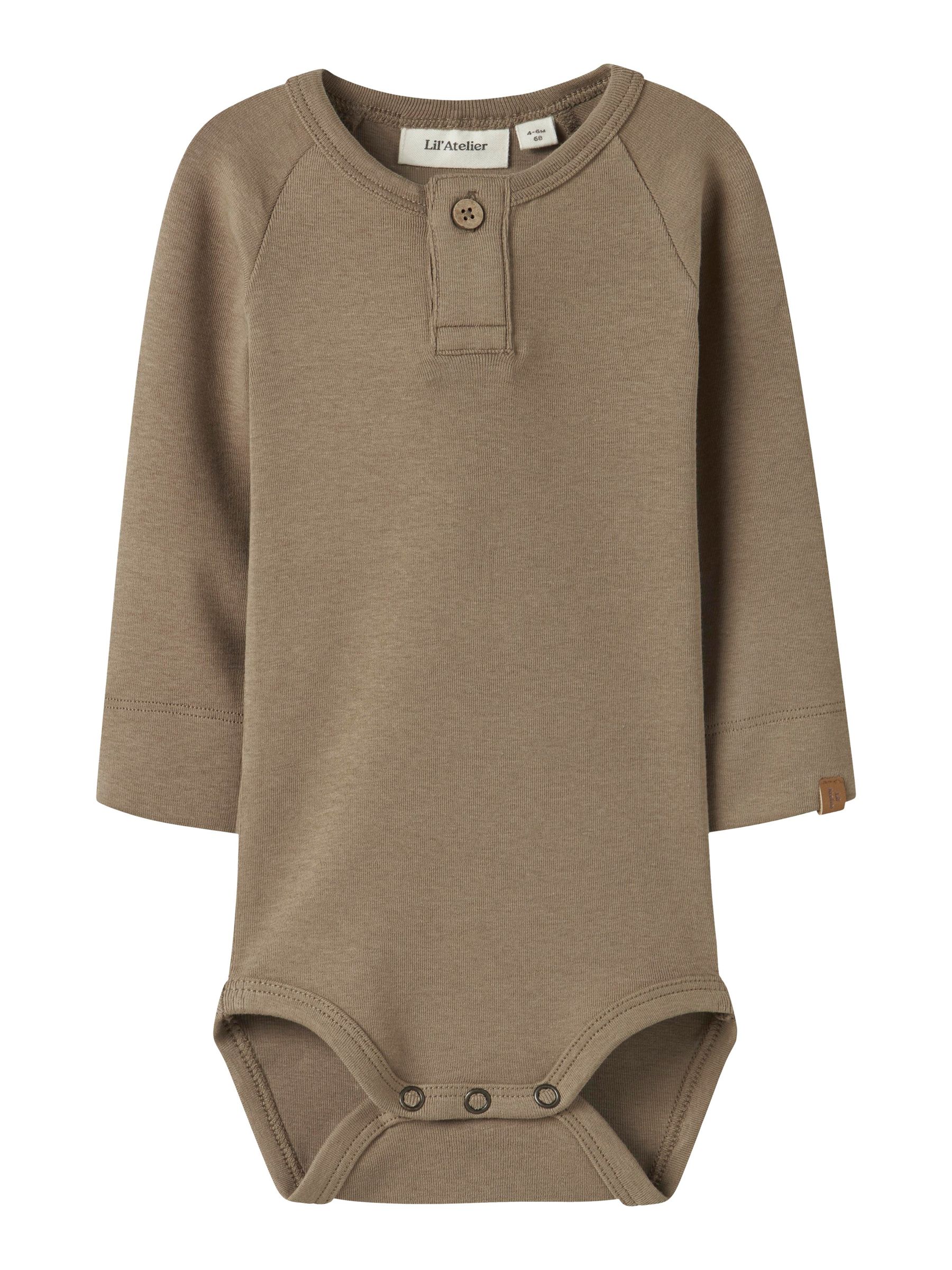 Lil'Atelier Nbngio Ls Slim Body Lil (LIL13236018) - Langärmelige Bodys