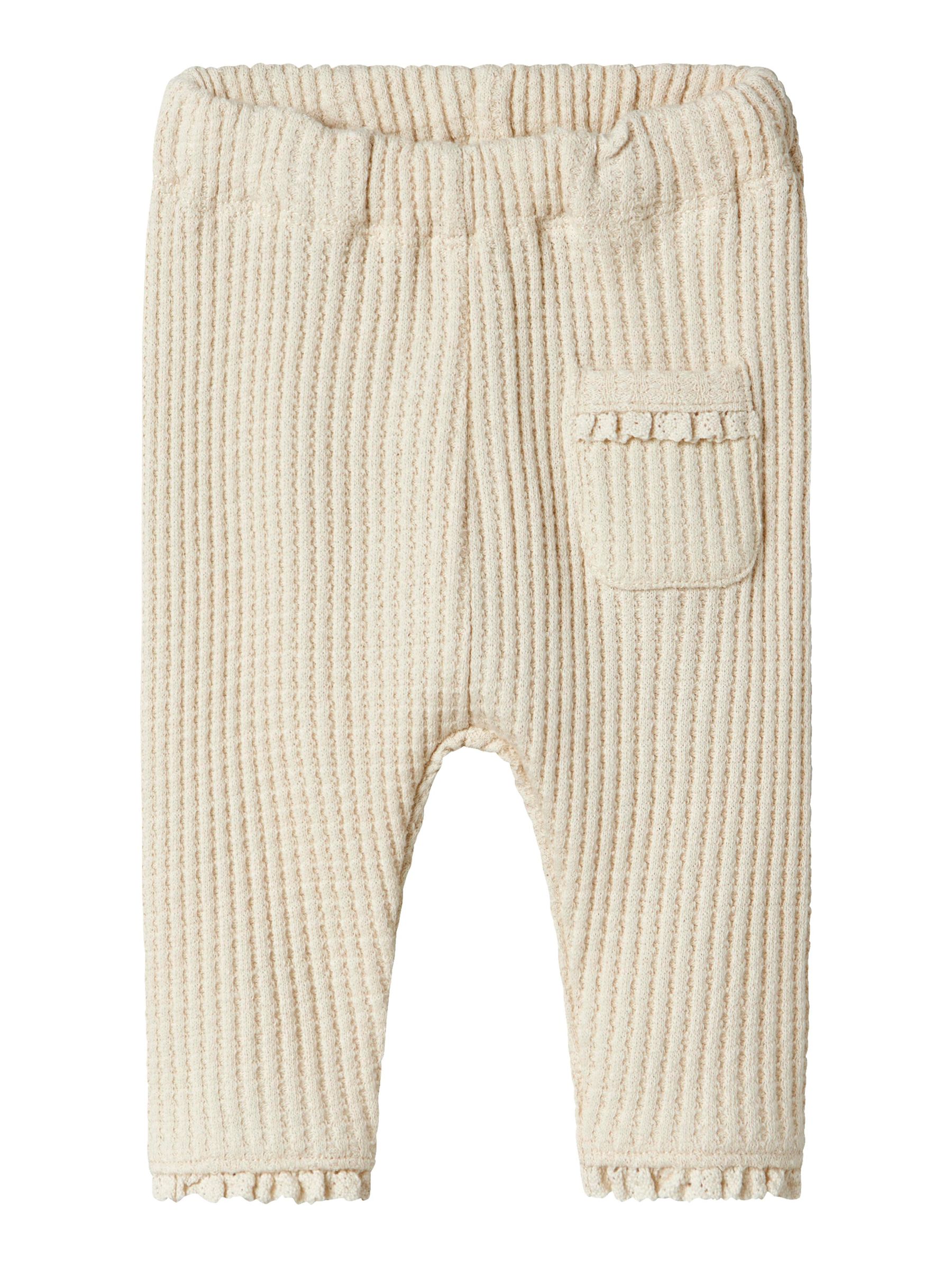 J.o Milano Pantaloni Beige In Lino Per Neonato 674E2 main image 0